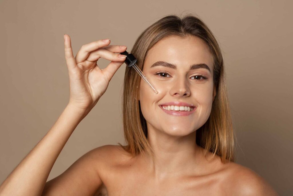 Apply Vitamin C Serum