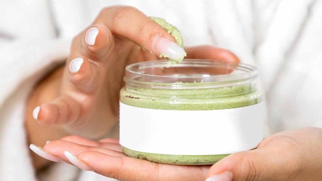 Combination of Cleanser and Scrub